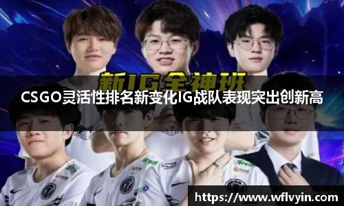 CSGO灵活性排名新变化IG战队表现突出创新高